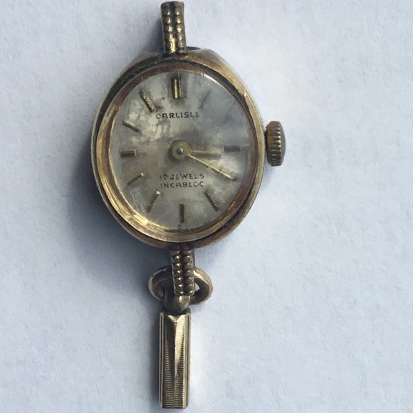 Lot of 2 antique ladies 1/20 10K gold-filled wrist watches - Carlisle & Milber main image 4